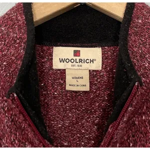 Woolrich Ruby Sweater Vest Size Large Embroidered Cabincore Winter Snowflake thumbnail 4