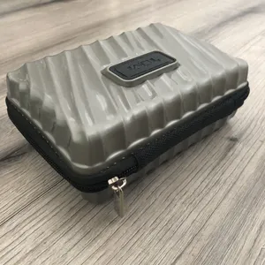 TUMI for Delta Hard Shell Amenity Travel Case Kit Zippered Pouch Toiletry Case thumbnail 8