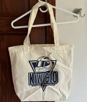 New Canvas Tote Detroit Grand Prix 2024 Kiwiclo Racing Unisex thumbnail 2