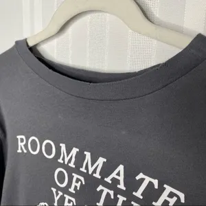 Wildfox Roommate of the Year Short Sleeve Keke Dog Graphic T-Shirt Size Small thumbnail 7