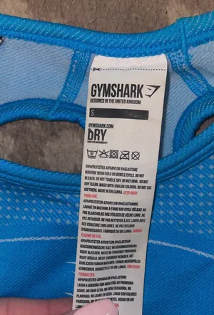 Gym shark top size small thumbnail 3
