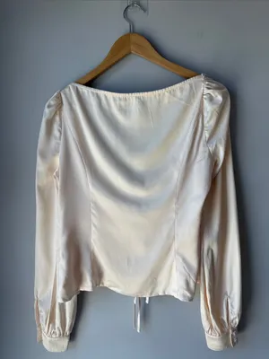 Majorelle Satin Festival Coquette Waldorf Top Blouse thumbnail 5
