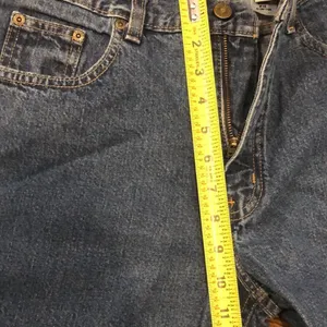 Vintage EDDIE BAUER Women’s Clamdigger Capris Vented Hem Denim Jeans Sz 8 thumbnail 8