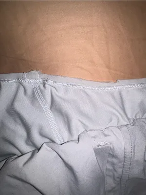 LULULEMON Light Gray Patterned Women's Athletic Shorts thumbnail 6