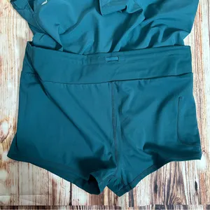 Fabletics Green Abyss Sun Chaser Short 3" Inseam Athletic Shorts Size XL thumbnail 12
