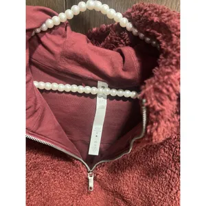 Lululemon Sherpa‎ heavy pullover women's 12 thumbnail 3