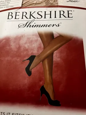 Calvin Klein Black Sheer Tights - Berkshire Shimmers 3PAIR-sug retail $30 thumbnail 3