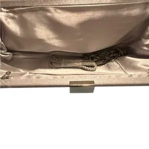 Silver Evening Clutch Convertible Crossbody Bag thumbnail 4