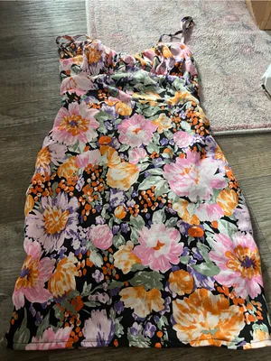 Hello Molly Friendly Banter Floral Mini Dress Size Small/4 thumbnail 14