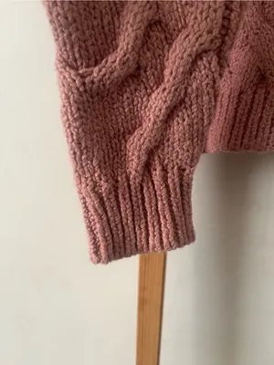 Free People Bonfire Cable Knit cardigan thumbnail 4