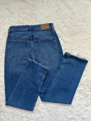 Madewell Jeans The Curvy Perfect Vintage Straight Jean in Mayfield Wash Sz 28 thumbnail 4