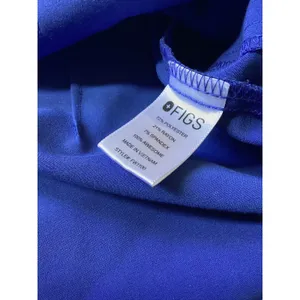 Figs Technical Collection Womens Royal Blue V-Neck Scrub Top FW1100 XS thumbnail 5
