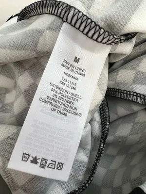 Garage Flair Leg Black & White Leggings thumbnail 5