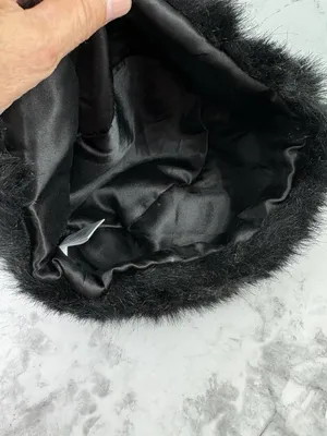 *Liz Claiborne Black Faux Fur Hat Womens One Size Fits Most Winter Outerwear thumbnail 6