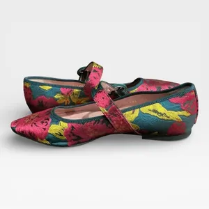Pretty Ballerinas‎ Tyra Jacquard Mary Jane Ballet Flats Menorca 37.5 / 7 thumbnail 4