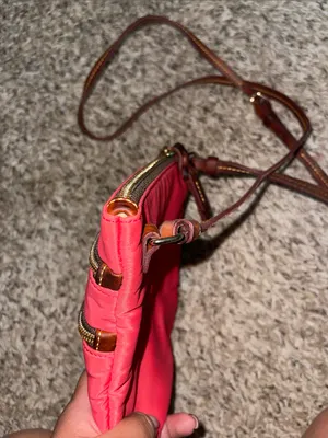 Dooney & Bourke Coral Pink Crossbody Bag thumbnail 7