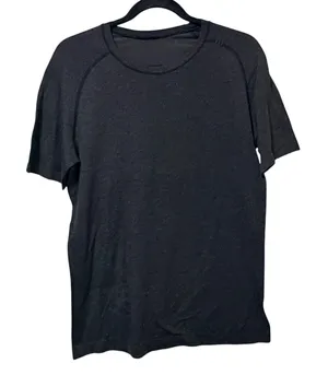 Lululemon Metal Vent Tech Short Sleeve Shirt Dark Grey Heather Womens Size S thumbnail 1