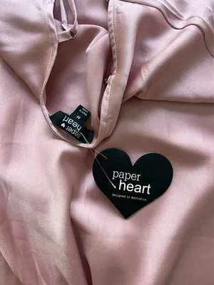 Pink silk dress Size M thumbnail 4