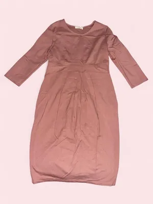Maternity Women's Dusty Rose Sheath Dress thumbnail 1