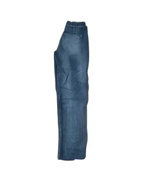 Hollister Straight Jeans in Medium Blue Wash thumbnail 4