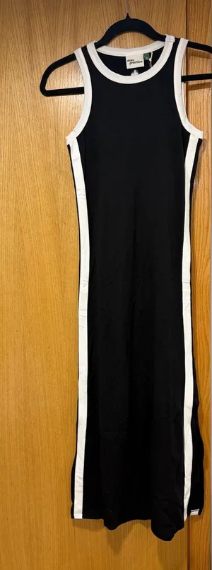 Anthropologie Daily Practice Contrast Piping Tank Dress - Size Small thumbnail 1