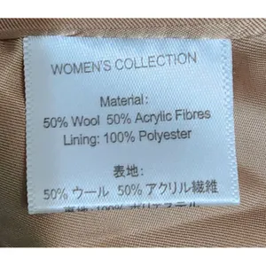 Elegant Double-Breasted Long Wool Blend Camel Coat Winter Outerwear‎ Size L thumbnail 4