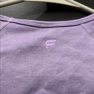 Fabletics Lavender Seamless Long Sleeve Top and Leggings Set size L/XL thumbnail 9