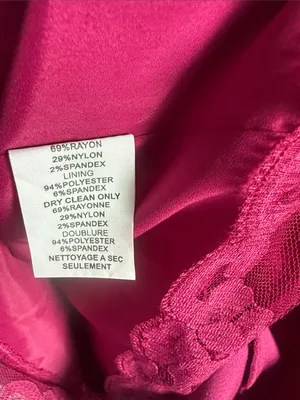NEW Trina Turk Magenta Pink Bell Sleeve Dress thumbnail 8