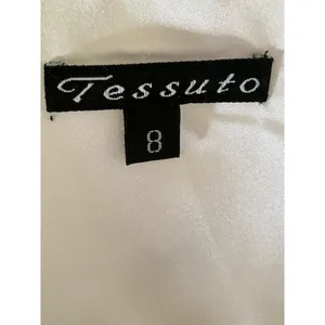 Tessuto Pink Floral Strapless Fit & Flare Dress Size 8 Wedding Guest Dress thumbnail 7