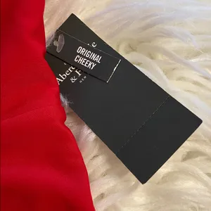 Abercrombie & Fitch Red One Piece size S swimsuit brand new thumbnail 2