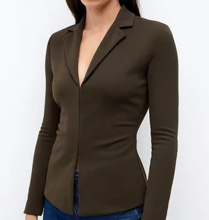 Zara Brown Blazer thumbnail 1