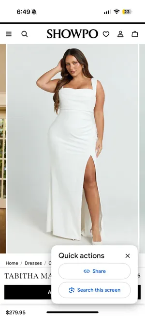 NWT Showpo Tabitha maxi dress size 10 thumbnail 4