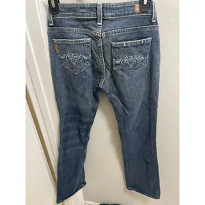 VTG Paige Premium Denim Low-Rise Bootcut Jeans 26 thumbnail 2