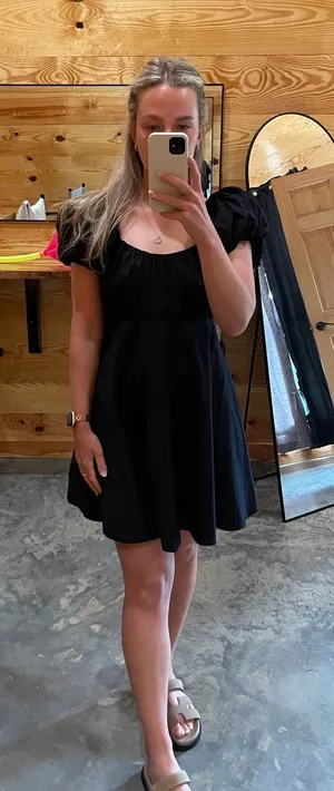 Abercrombie Black Dress thumbnail 1