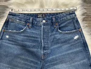 Annie High Rise Ankle Straight Jeans thumbnail 5