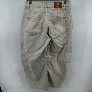 Free People We The Free Good Luck Mid-Rise Barrel Jean Denim Relaxed Milk 26 thumbnail 7