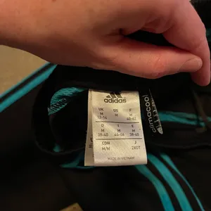 Adidas Black Joggers with Teal Accents thumbnail 4