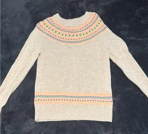 Gap Knit Sweater Cotton XS Pullover Multicolor thumbnail 1