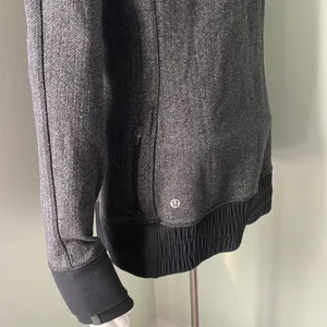 Lululemon Think Fast Pullover Herringbone size 10 thumbnail 11