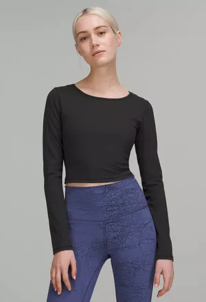 Lululemon Long Sleeve Crop Top thumbnail 1