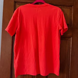 Carhartt Loose Fit Heavyweight Pocket Tee Shirt Women’s Medium 8/10 Neon Coral thumbnail 3