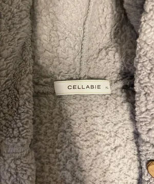 Sherpa Cardigan Gray Size XL thumbnail 2