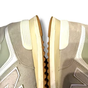 New Balance 574 Calm Green Sneakers Women's 9.5 Men's 8 Suede Athletic Shoes‎ thumbnail 6