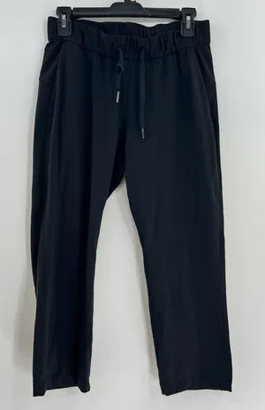 Lululemon On The Fly Crop 23” Pants Black Size 4 Luxtreme W6AV6S thumbnail 1