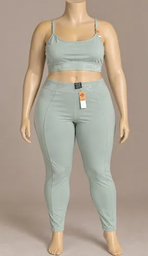 Victoria’s Secret PINK XXL NWT 2-Piece Athletic Set Mint Green thumbnail 1