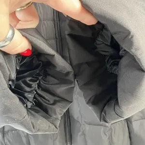 Calvin Klein Size XL Coat Down Puffer Quilted Jacket Black Fleece Lined Full Zip thumbnail 5