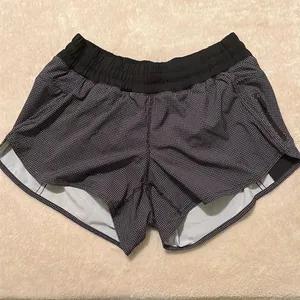 EUC Lululemon Tracker Low-Rise Lined Short thumbnail 1