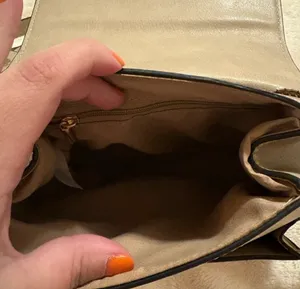 Beige Crossbody with Tassels Tan thumbnail 7