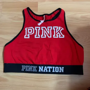 Pink crop top thumbnail 2