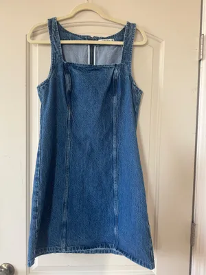 Abercrombie denim dress thumbnail 4